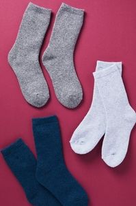 Anthropologie x Lemon 3 pack Hiker Crew Sock Set